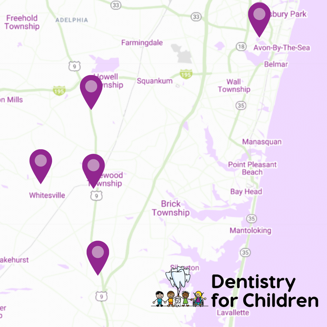 dentistry for children location map